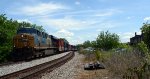 CSX L214 westbound.  Depot Grille at the far right